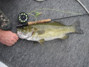 21" Bass on East Twin Lake